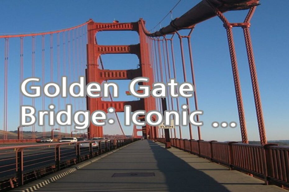 Golden Gate Bridge: Iconic and stunning, the Golden Gate Bridge offers breathtaking views of the city, the bay, and the Pacific Ocean.